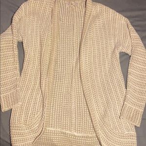 Tan cardigan